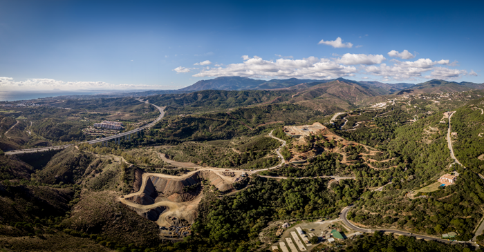 Construction Progress December Marbella Club Hills