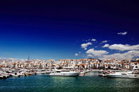 puerto banus, coast, yachts, marbella