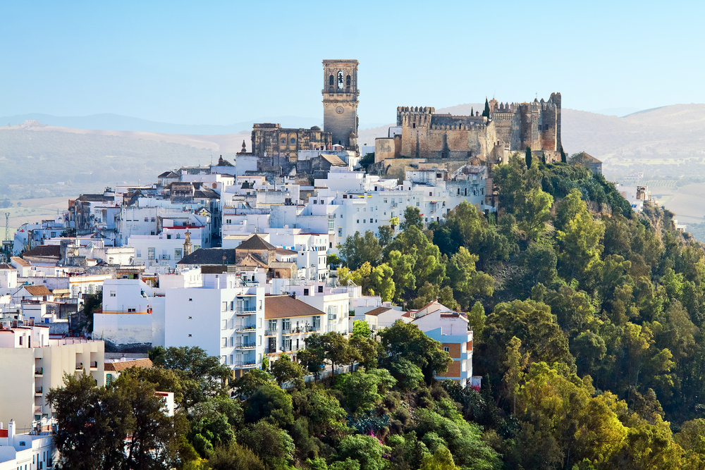 Arcos de la Frontera white city of Andalusia 