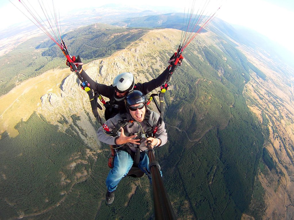 Paragliding in El Chorro