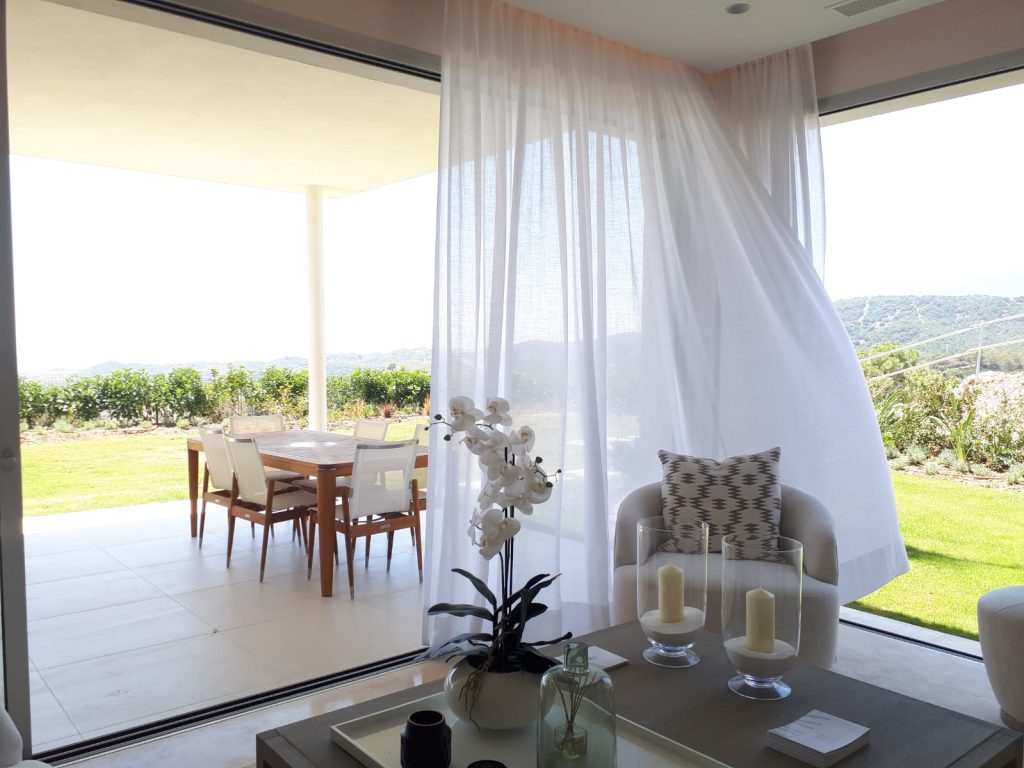 Slow living terrace new build Benahavis