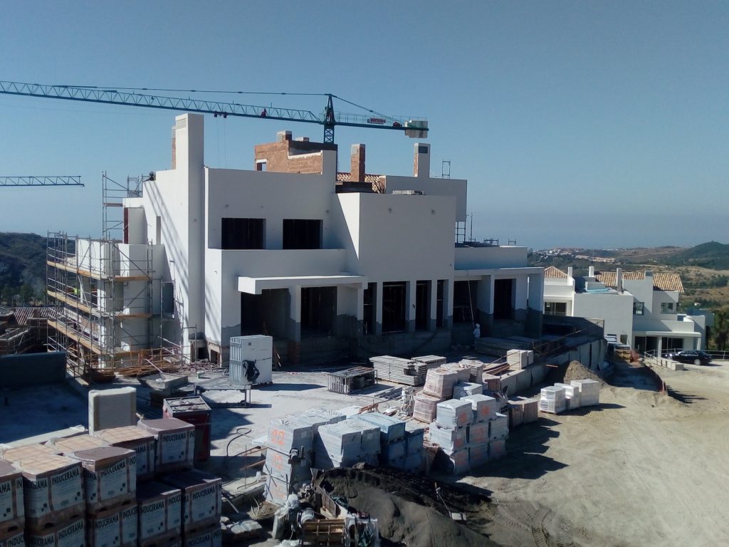 Construction progress - June