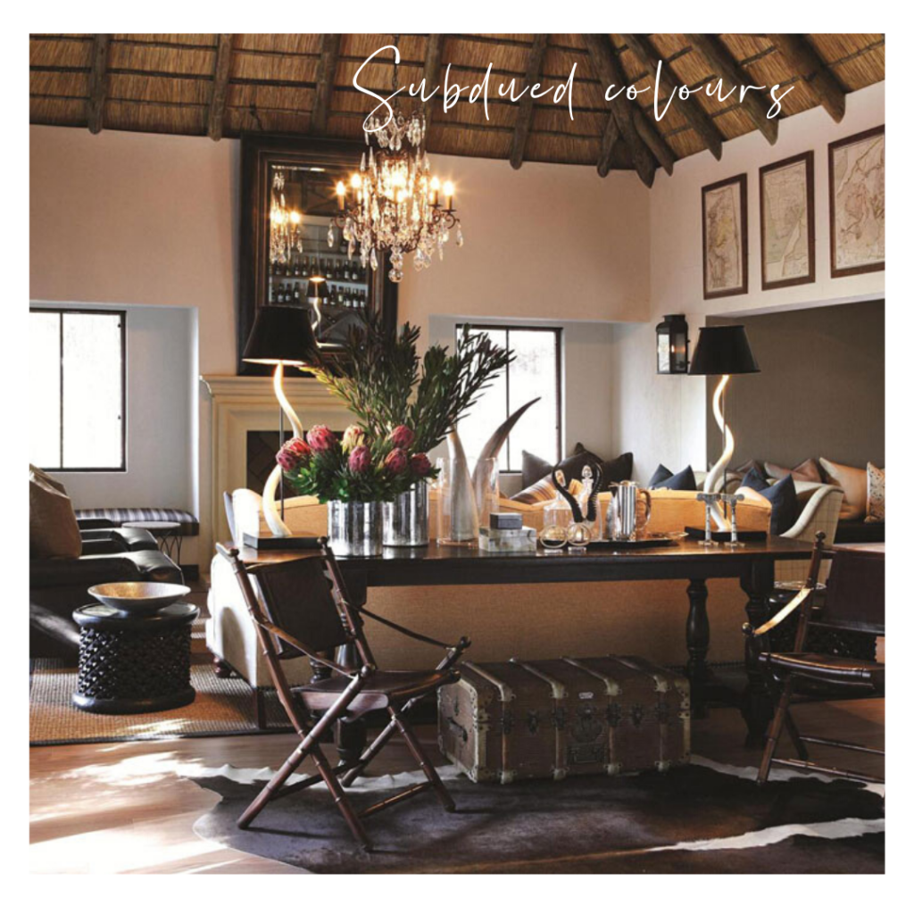 Safari style interior design