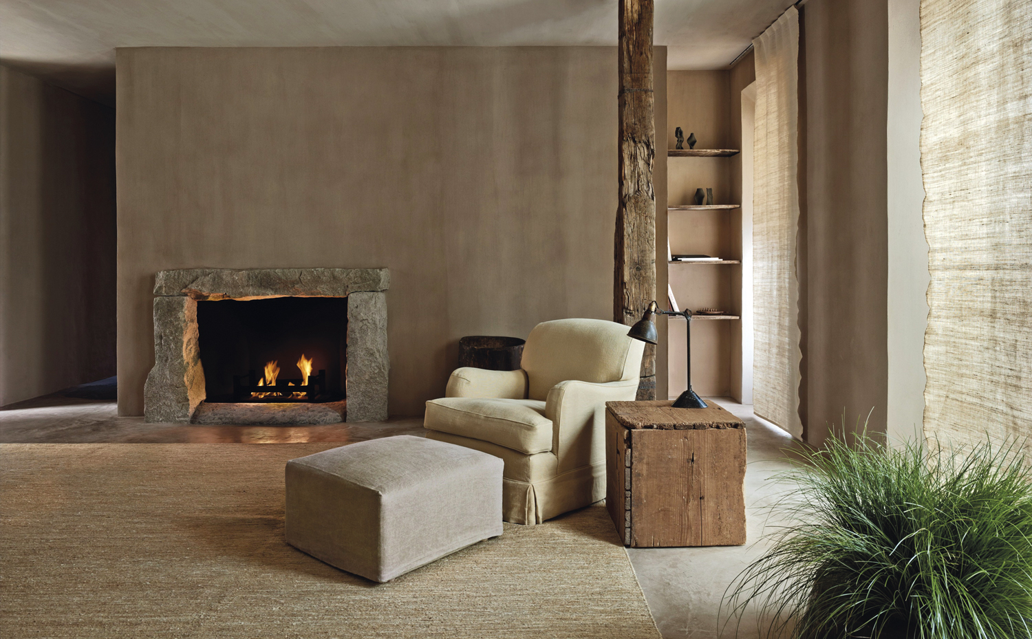 Wabi-sabi - imperfect interior design - Marbella Club Hills Benahavis
