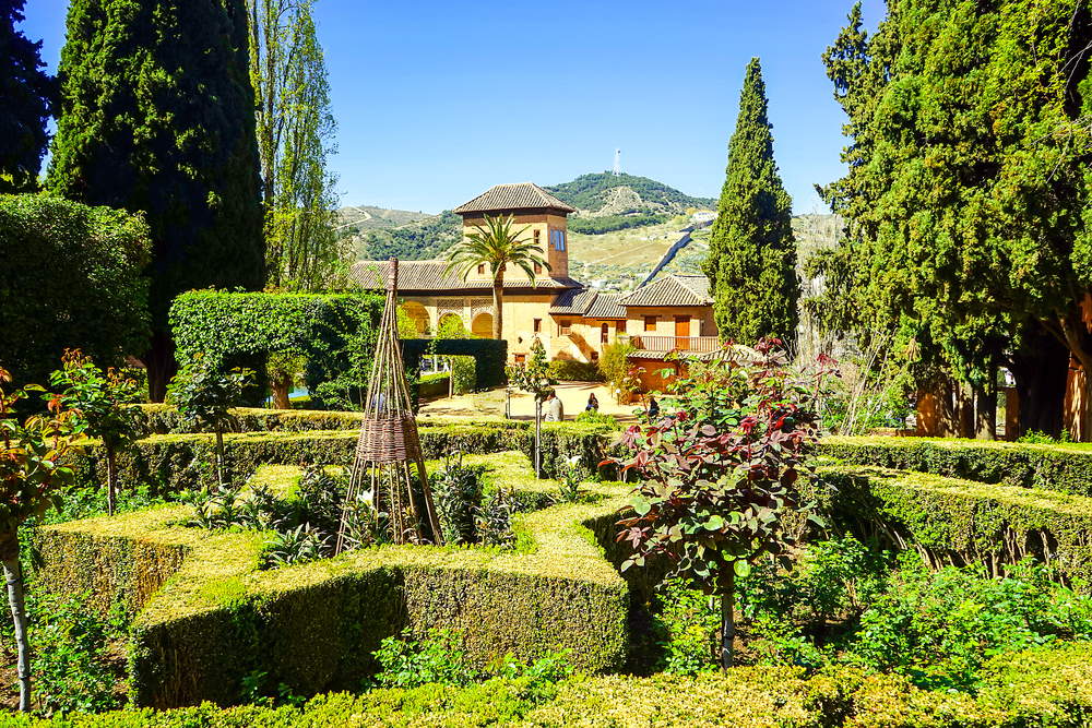 Granada Alhambra gardens