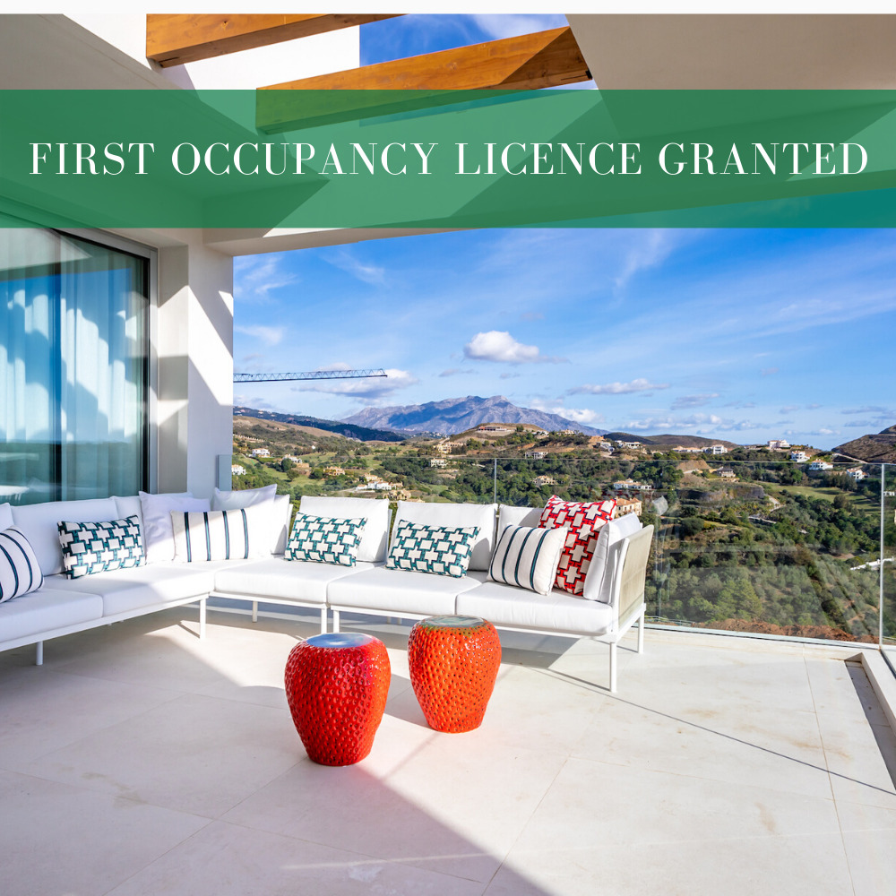 First occupancy licence granted